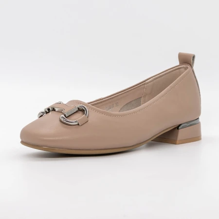 Női balerina cipő T66817 Rózsaszín » MeiShoes.ro