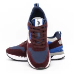 Férfi sportcipő BUZZY001A Bordo-Kék » MeiShoes.ro