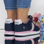 Női tornacipő NOBIW004 Sötétkék » MeiShoes.ro