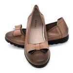 Női balerina cipő 230556 Őszibarack » MeiShoes.ro