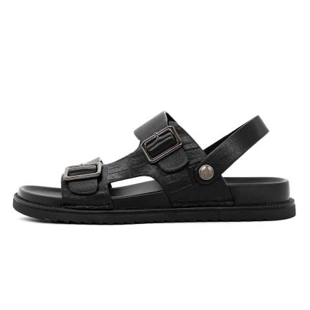 Férfi szandál OB10555 Fekete » MeiShoes.ro