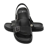 Férfi szandál OB10555 Fekete » MeiShoes.ro