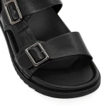 Férfi szandál OB10555 Fekete » MeiShoes.ro