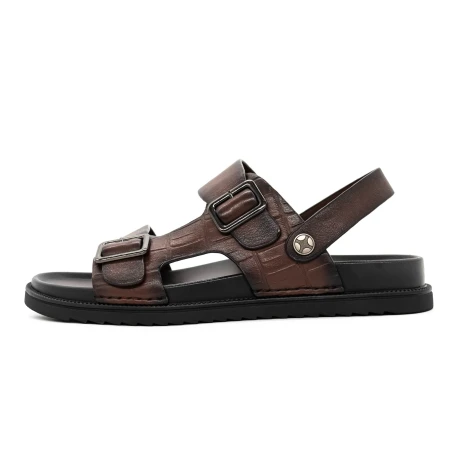 Férfi szandál OB10555 Barna » MeiShoes.ro