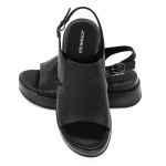 Női platform szandál 50096 Fekete » MeiShoes.ro