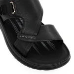 Férfi szandál Y3502 Fekete » MeiShoes.ro