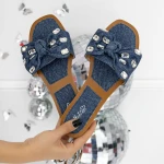 Női papucs 3MN9 Sötétkék » MeiShoes.ro