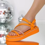 Női szandál 3Y16 Narancs » MeiShoes.ro