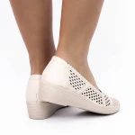 Női balerina cipő A201 Bézs » MeiShoes.ro