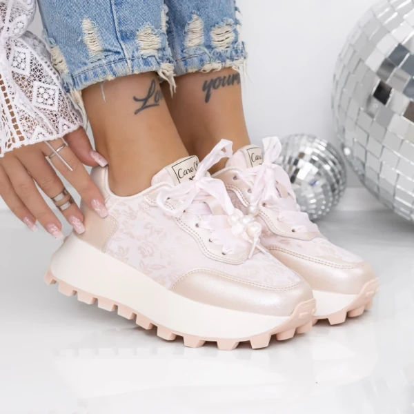 Sneakers Dama 3AL8 PINK | MEI