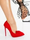 Pantofi Stiletto B-13 RED | MULANKA