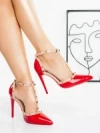 Pantofi Stiletto B-3 RED | MULANKA