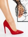 Pantofi Stiletto 66-2 RED | MULANKA