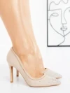 Pantofi Stiletto 2681 BEIGE | GALLEVANI