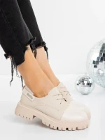 Pantofi Casual Dama 5LN9 BEIGE | MEI