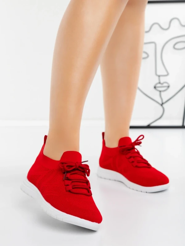 Sneakers Dama 5YA12 RED | MEI