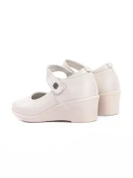 Pantofi cu Platforma 85-12 CREAM | ADVANCER