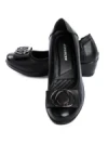 Pantofi cu Platforma 57-9 BLACK | ADVANCER