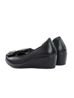 Pantofi cu Platforma 57-9 BLACK | ADVANCER