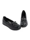 Pantofi Casual Dama din piele naturala 66-5 BLACK | ADVANCER