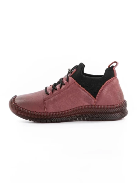 Pantofi Casual Dama din piele naturala 2051X WINE | ADVANCER