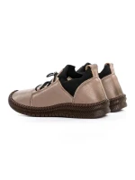 Pantofi Casual Dama din piele naturala 2051X APRICOT | ADVANCER