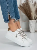 Sneakers Dama 973 WHITE-KHAKI | FASHION