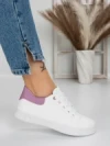 Sneakers Dama A52 WHITE-PURPLE | FASHION