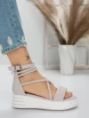 Sandale Dama cu Platforma 5GZ10 PINK | MEI
