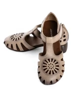 Pantofi Casual Dama din piele naturala 631 APRICOT | ADVANCER