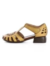 Pantofi Casual Dama din piele naturala 631 YELLOW | ADVANCER