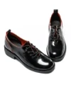 Pantofi Casual Dama 191018-1 Negru-Rosu (L20) Formazione