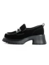 Pantofi Casual Dama din piele naturala S22099NL BLACK | FORMAZIONE