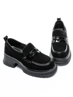 Pantofi Casual Dama din piele naturala S22099NL BLACK | FORMAZIONE