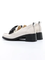 Pantofi Casual Dama din piele naturala TP2311-1 CREAM | ADVANCER