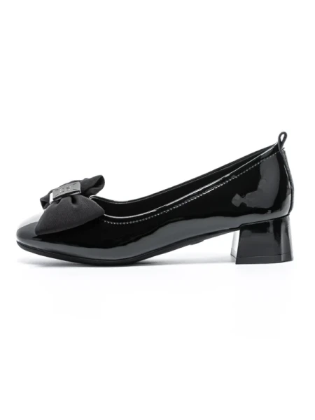 Pantofi cu Toc Gros TP2610-3 BLACK | ADVANCER