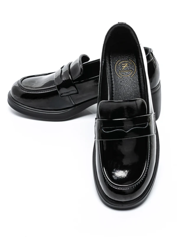 Pantofi Casual Dama din piele naturala 4768G02 BLACK | FORMAZIONE