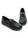 Pantofi Casual Dama din piele naturala 2810 BLACK | FORMAZIONE