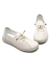 Pantofi Casual Dama din piele naturala 2810 CREAM | FORMAZIONE