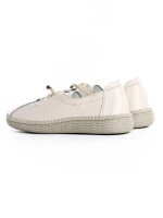 Pantofi Casual Dama din piele naturala 2810 CREAM | FORMAZIONE
