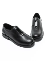 Pantofi Casual Dama din piele naturala 3226Q05 BLACK | FORMAZIONE