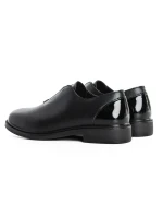 Pantofi Casual Dama din piele naturala 3226Q05 BLACK | FORMAZIONE