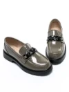 Pantofi Casual Dama din piele naturala 220139 CAMEL | FORMAZIONE