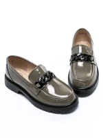 Pantofi Casual Dama din piele naturala 220139 CAMEL | FORMAZIONE