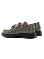 Pantofi Casual Dama din piele naturala 220139 CAMEL | FORMAZIONE