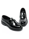 Pantofi Casual Dama din piele naturala 30024L BLACK | FORMAZIONE
