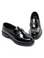 Pantofi Casual Dama din piele naturala 30024L BLACK | FORMAZIONE