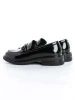 Pantofi Casual Dama din piele naturala 30024L BLACK | FORMAZIONE