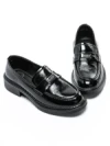 Pantofi Casual Dama din piele naturala 30902L BLACK | FORMAZIONE