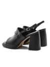 Sandale Dama din piele naturala K347-1 BLACK | ADVANCER